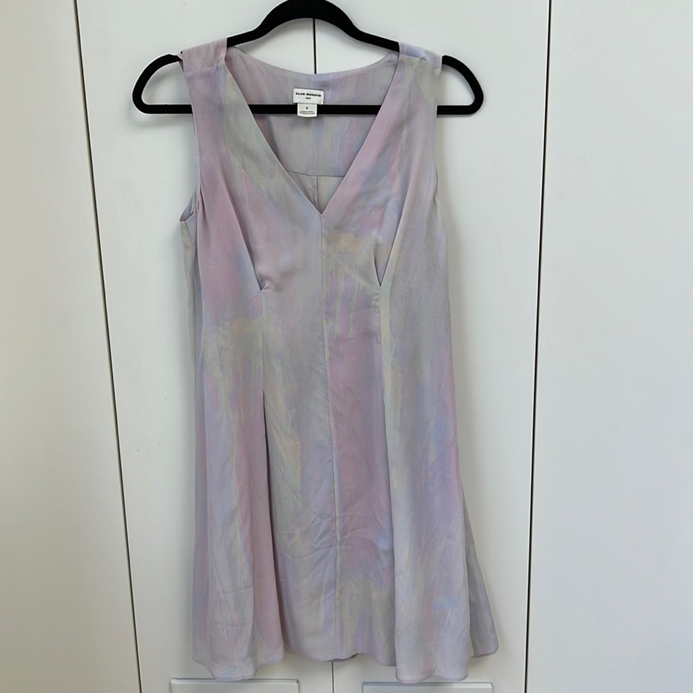 COPY - Club Monaco pastel silk dress